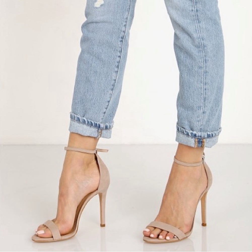 SCHUTZ Cadey-Lee Nubuck Neutral 8.5B - Picture 2 of 4